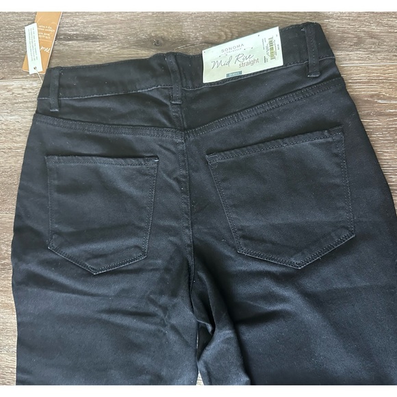 3/$12 New Sonoma Mid Rise Straight Jean - Picture 5 of 6